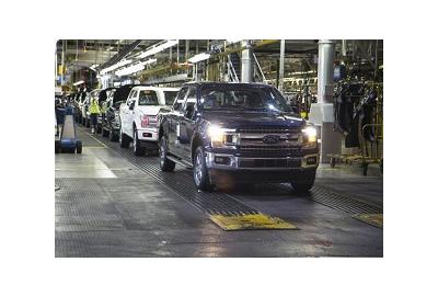 At reopened Ford plant, F-150 rolls off line in 52 seconds