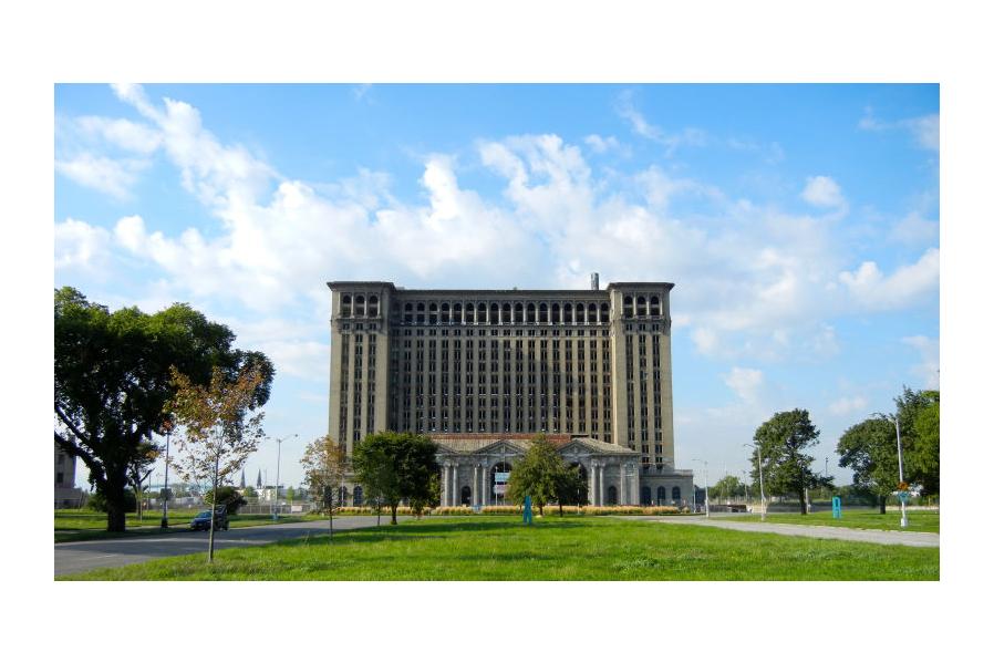 Ford Is Buying Detroit's Famous Michigan Central Station, And The Blue Oval Will Adorn It 