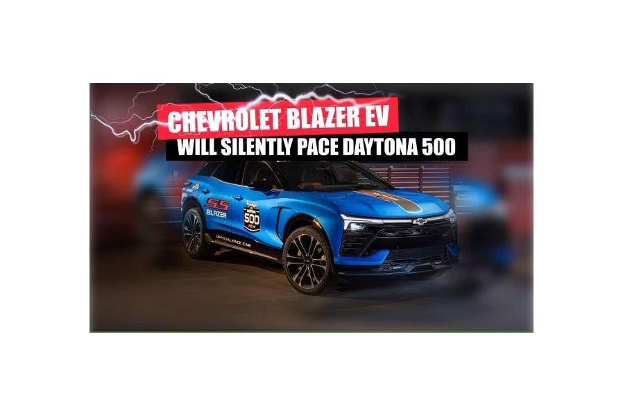 Chevrolet Blazer EV SS: The First Electric Pace Car in Daytona 500 History
