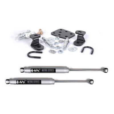 Enhance Control with BDS Suspension 2005DH Dual Steering Stabilizer Kit W/ NX2 Shocks