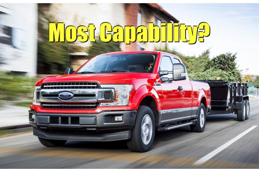 Which 2019 Half-Ton Truck Has the Highest Payload and Towing Capacities? Comprehensive List