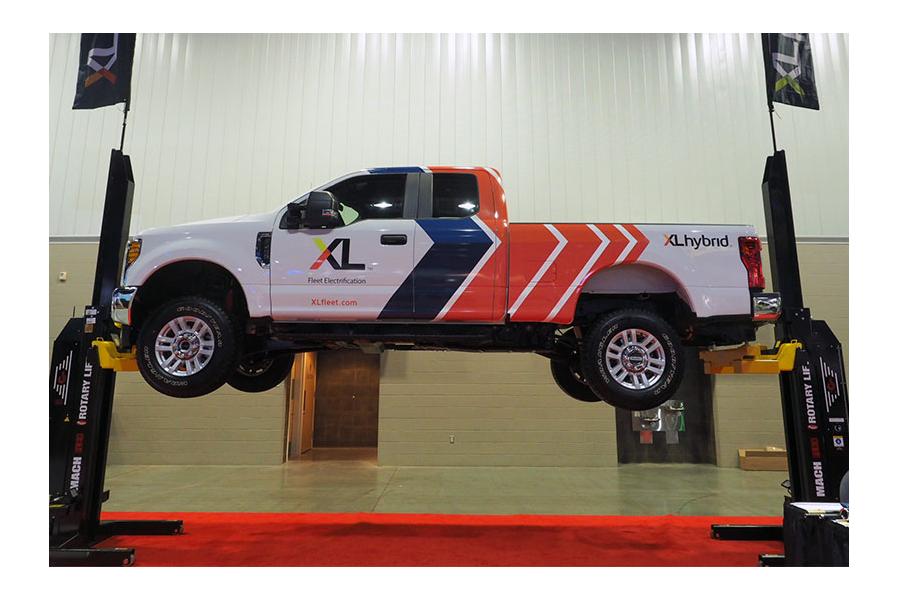 XL Hybrids Puts Electric Drive on Ford F-250 Pickup Truck