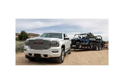 From Dune to Cliff In a GMC Sierra