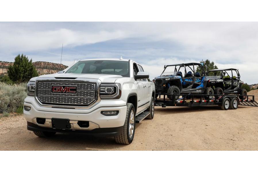 From Dune to Cliff In a GMC Sierra