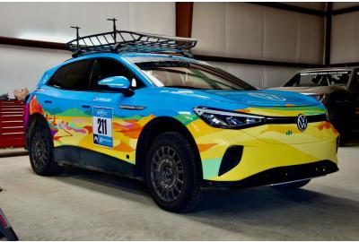 Drifting Off-Road VW ID.4s Shows Mods Can Make Even Dull Crossovers Fun