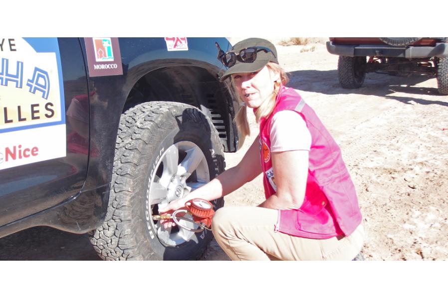 Gazelle Rally Day 3: Gearing up for driving lessons – in sand dunes