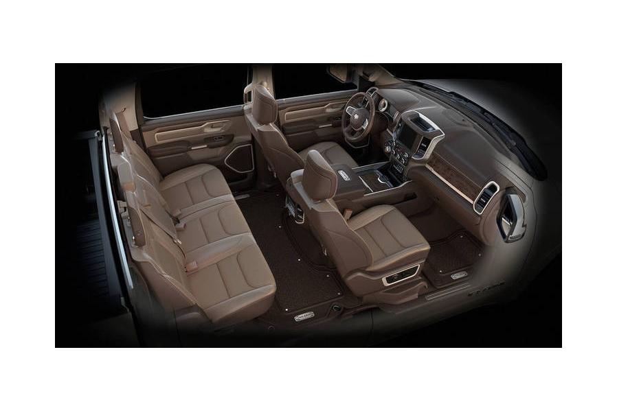 The 2019 Ram 1500 Crew Cab has more rear legroom than a Bentley Mulsanne