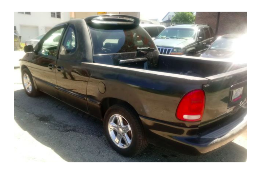Behold The Hilarious Dodge 'Caratruck': A Dodge Caravan Turned Into A Pickup Truck