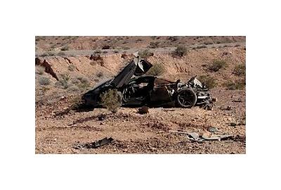 Nevada Cops Find $300,000 McLaren 720S Crashed In The Desert With No Owner In Sight