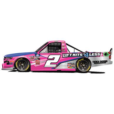 Sheldon Creed, No. 2 LiftKits4Less.com Chevrolet Silverado